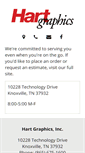 Mobile Screenshot of hartgraphics.com